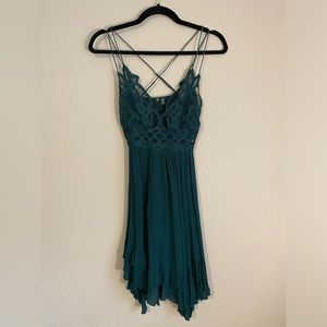 FREE PEOPLE FP ONE ADELLA SLIP MINI DRESS